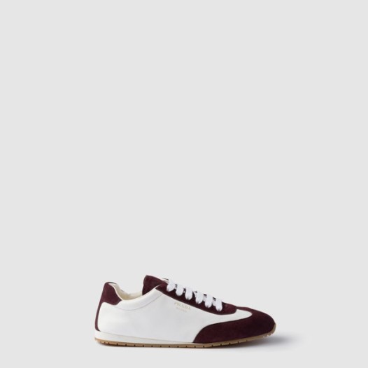 ❤프라다 여성 나파 스웨이드 스니커즈 - Prada Nappa Leather Suede Sneakersr - prs8148x