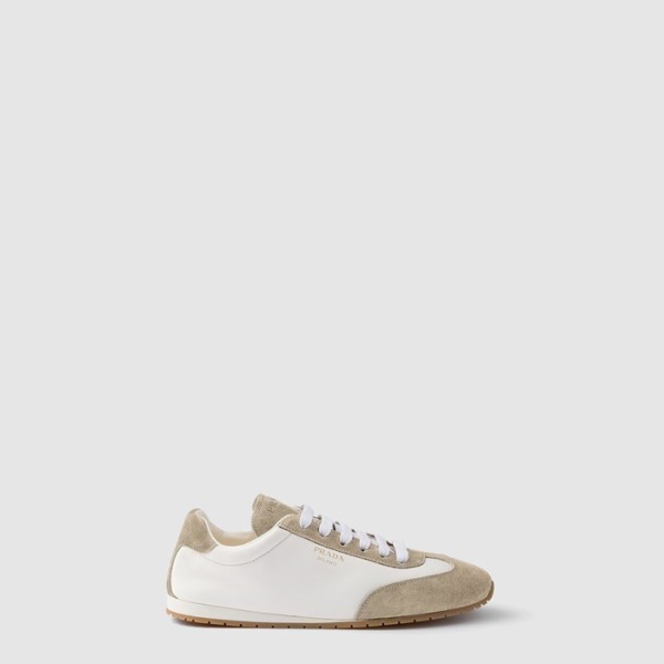 ❤프라다 여성 나파 스웨이드 스니커즈 - Prada Nappa Leather Suede Sneakersr - prs8149x