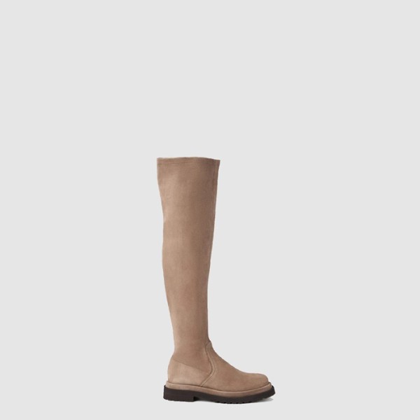 ❤브루넬로쿠치넬리 여성 하이 스웨이드 부츠 - Brunello Cucinelli Womens High Suede Boots - brs8190x