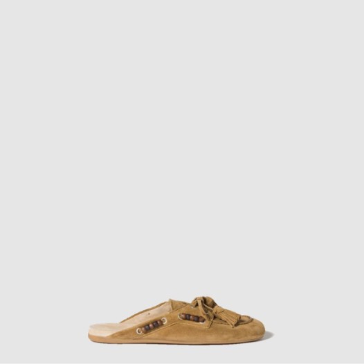 ❤미우미우 여성 스웨이드 가죽 뮬 - Miu Miu Womens Suede Leather Mules - mis8192x