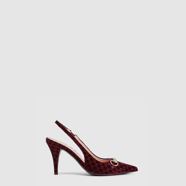 ❤구찌 여성 홀스빗 슬링백 펌프스 - Gucci Womens Horsebit Slingback Pumps - gus8213x