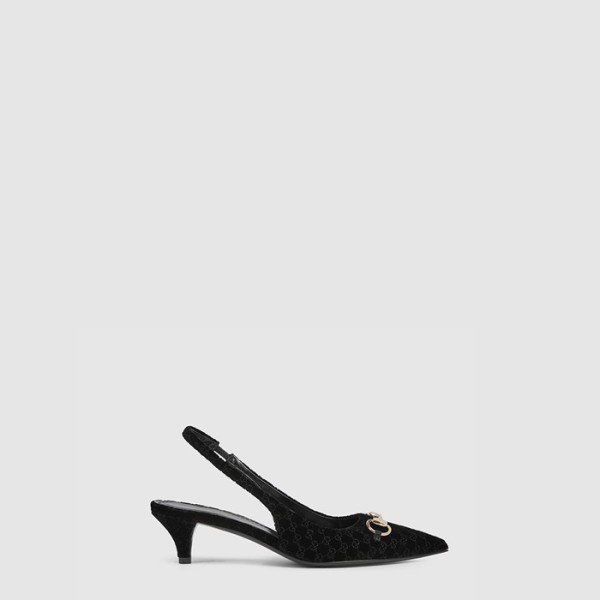 ❤구찌 여성 홀스빗 슬링백 펌프스 - Gucci Womens Horsebit Slingback Pumps - gus8215x