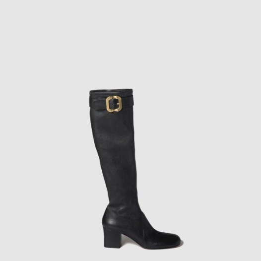 ❤미우미우 여성 버클 장식 나파 가죽 부츠 - Miumiu Womens Buckle-embellished Nappa Leather Boots - mis8238x
