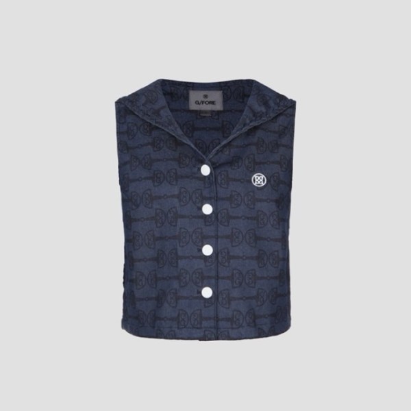 ❤[G/FORE] 지포어 여성 데님 세일러 베스트 - gol1860x