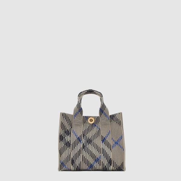 ❤버버리 여성 미니 체크 니트 토트 - Burberry Womens Mini Check Knit Tote - bub10105x
