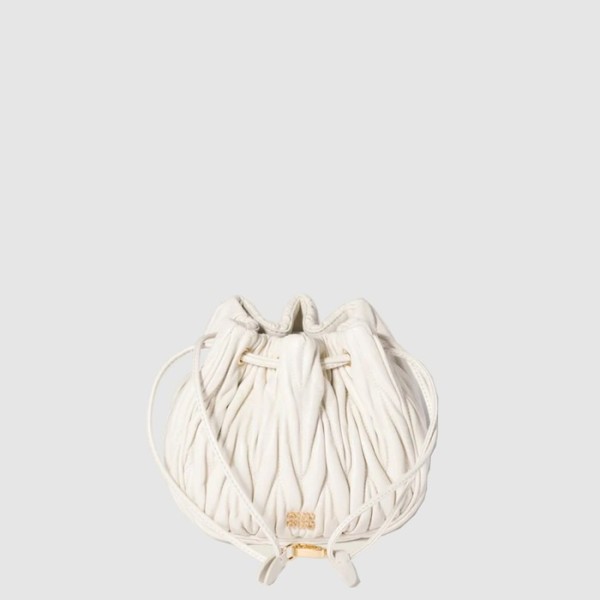 ❤미우미우 여성 마테라쎄 나파 가죽 파우치 - Miumiu Womens Matelasse Nappa Leather Pouch - mib10130x