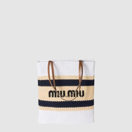 ★미우미우 여성 크로셰 토트백 - MiuMiu Womens Crochet Tote Bag