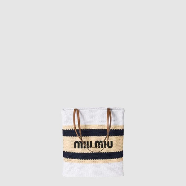 ❤미우미우 여성 크로셰 토트백 - MiuMiu Womens Crochet Tote Bag - mib10269x