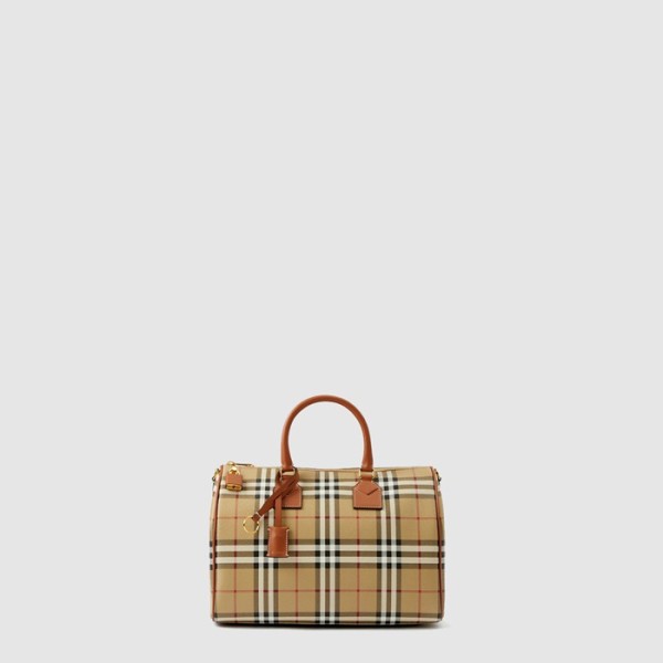 ❤버버리 여성 미디엄 체크 볼링 백 - Burberry Womens Medium Check Bowling Bag - bub10470x