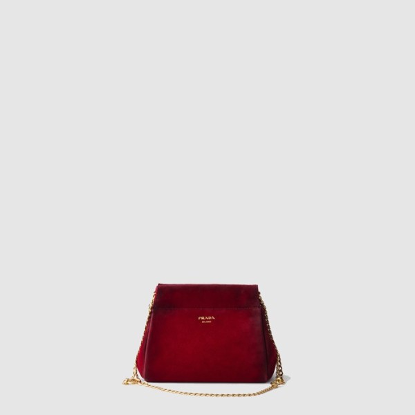 ❤프라다 여성 앙셰네 스웨이드 미니백 - Prada Womens Enchanté Suede Mini Bag - prb10569x