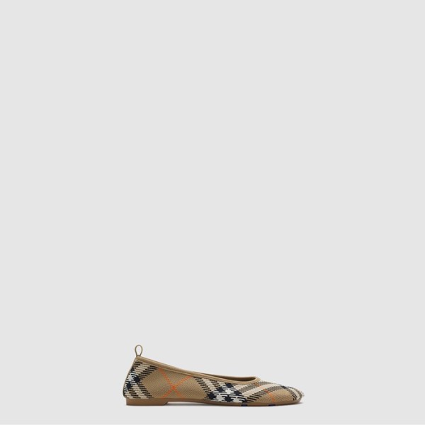 ❤버버리 여성 체크 니트 베이비 발레리나 - Burberry Womens Check Knit Baby Ballerina - bus8312x