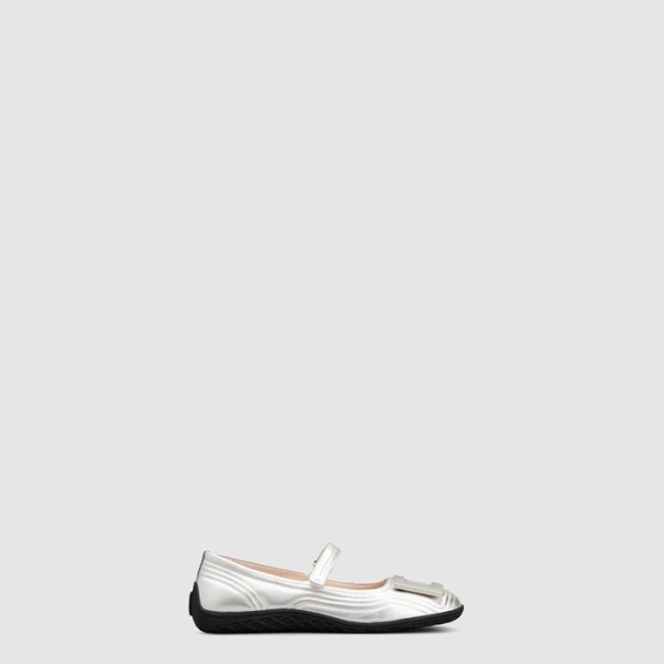 ❤로저비비에 여성 비브 로우 스트랩 발레리나 플랫 - Roger Vivier Womens Viv Low Strap Ballerina Flats - ros8338x