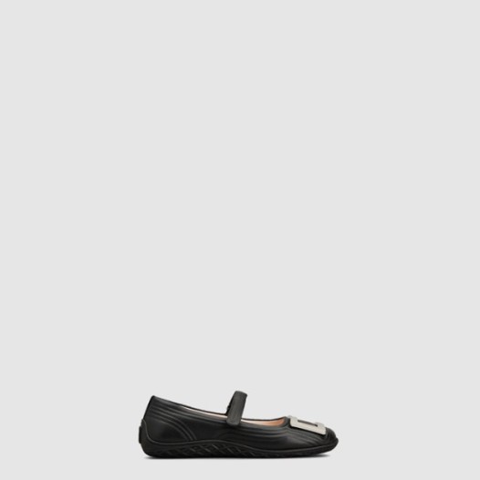❤로저비비에 여성 비브 로우 스트랩 발레리나 플랫 - Roger Vivier Womens Viv Low Strap Ballerina Flats - ros8339x