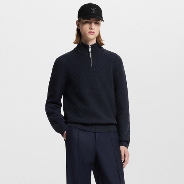 ❤루이비통 남성 집업 스웨터 - Louis vuitton Mens Zip-up Sweater - lvc8452x