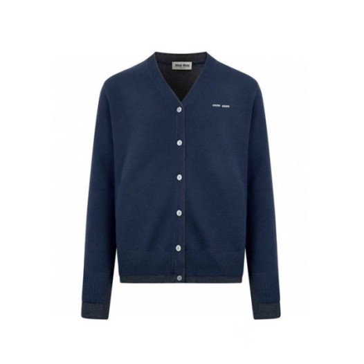 ❤미우미우 남성 브이넥 가디건 - Miumiu Mens V-neck Cardigan - mic8470x