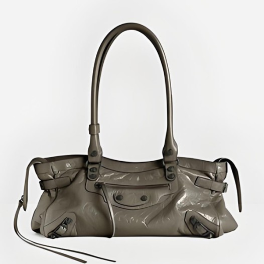 ❤발렌시아가 올데프 애니 르 시티 백 이스트 웨스트 백 카키 램스킨 - Balenciaga Womens Le City Bag East West - bac10597x