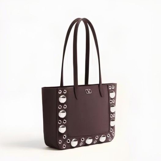 ❤발렌티노 여성 가라바니 넬코트 스웨이드 미니 쇼퍼 백 - Valentino Womens Garavani Nellcourt Suede Mini Shopper Bag - vab10655x