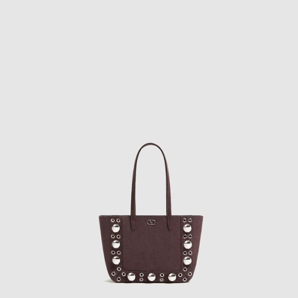 ❤발렌티노 여성 가라바니 넬코트 스웨이드 미니 쇼퍼 백 - Valentino Womens Garavani Nellcourt Suede Mini Shopper Bag - vab10655x
