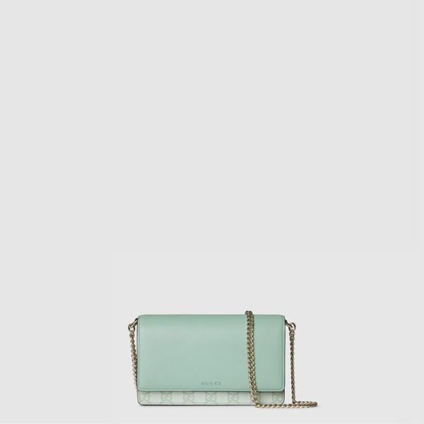 ❤구찌 여성 GG 엠블럼 체인 지갑 - Gucci Womens GG Emblem Chain Wallet - gub10668x