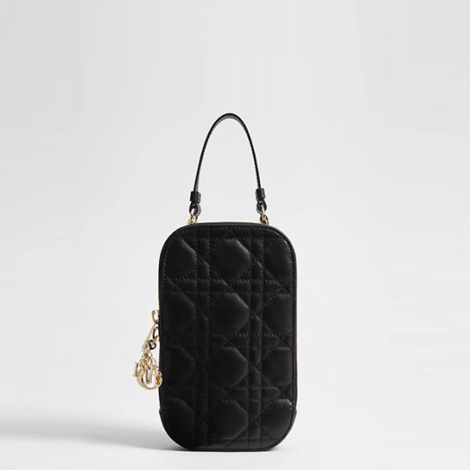 디올 여성 레이디 디올 Call'in 휴대폰 홀더 - Dior Lady Dior Call'in Phone Holder