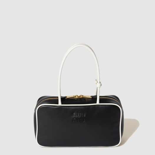 ★미우미우 여성 보 가죽 탑 핸들 백 - Miumiu Womens Beau Leather Top Handle Bag