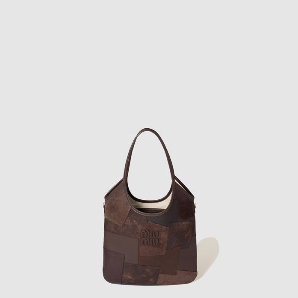 ❤미우미우 여성 아이비 가죽 패치워크 백 - Miumiu Womens Ivy Leather Patchwork Bag - mib11003x