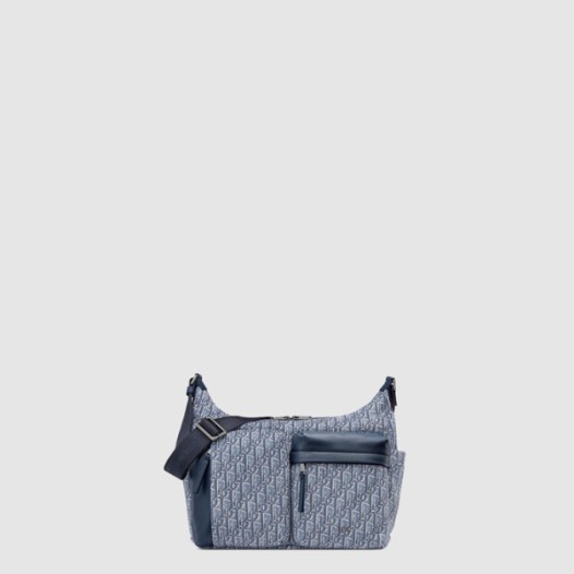 ❤디올 남성 라이더 소프트 미디엄 호보백 - Dior Mens Rider Soft Medium Hobo Bag - dib11075x