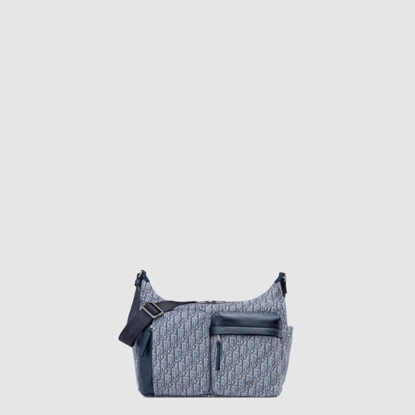 ❤디올 남성 라이더 소프트 미디엄 호보백 - Dior Mens Rider Soft Medium Hobo Bag - dib11075x