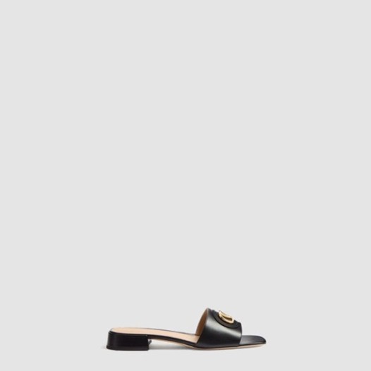 ❤구찌 여성 브이로고 시그니처 슬라이드 샌들 - Gucci Womens V-Logo Signature Slide Sandals - gus8450x