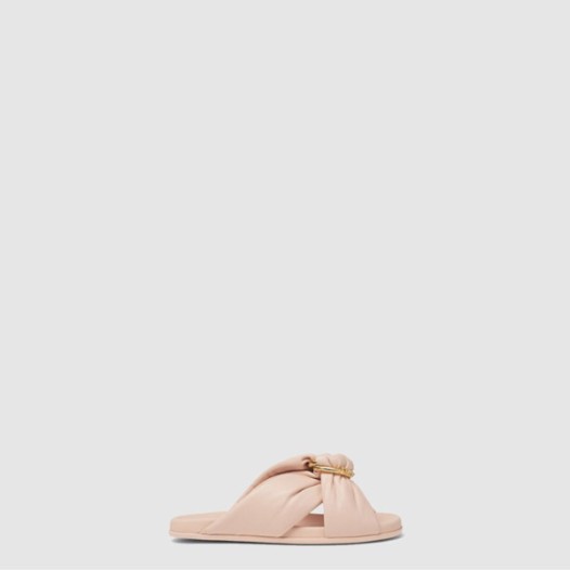 ❤펜디 여성 필 가죽 슬라이드 - Fendi Womens Phil Leather Slides - fes8470x
