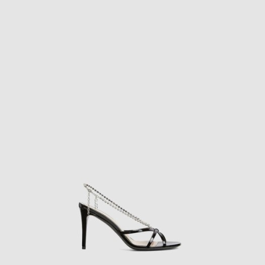 ❤구찌 여성 크리스털 체인 샌들 - Gucci Womens Crystal Chain Sandals - gus8490x