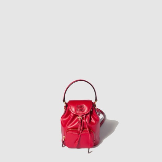 ❤미우미우 여성 가죽 미니 백팩 - MiuMiu Womens Leather Mini Backpack - mib11170x