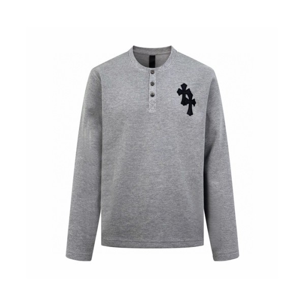 ❤크롬하츠 남성 라운드 긴팔티 - Chrome Hearts Mens Round Tshirt - chc8515x