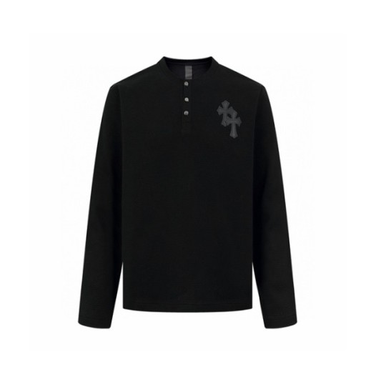 ❤크롬하츠 남성 라운드 긴팔티 - Chrome Hearts Mens Round Tshirt - chc8516x