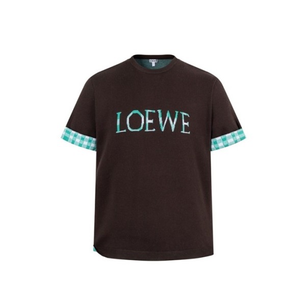 ❤로에베 남성 라운드 반팔티 - Loewe Mens Round Tshirt - loc8542x