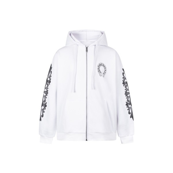 ❤크롬하츠 남성 집업 후디 - Chrom hearts Mens Zip-up Hoodie - chc8563x
