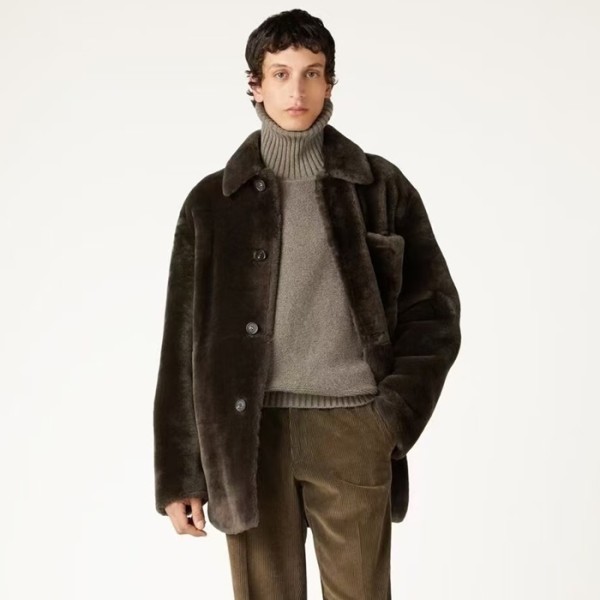 ❤로로피아나 남성 양면 가죽 자켓 - Loro Piana Mens Leather Jacket - lpc8586x