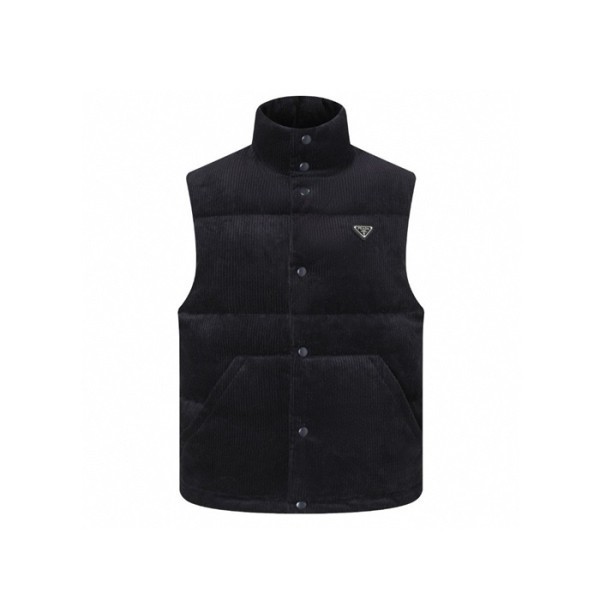❤프라다 남성 다운 베스트 - Prada Mens Down Vest - prc8614x