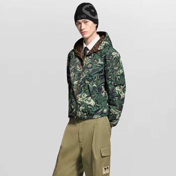 ❤루이비통 남성 양면 재킷 - Louis vuitton Mens Bomber Jacket - lvc8629x