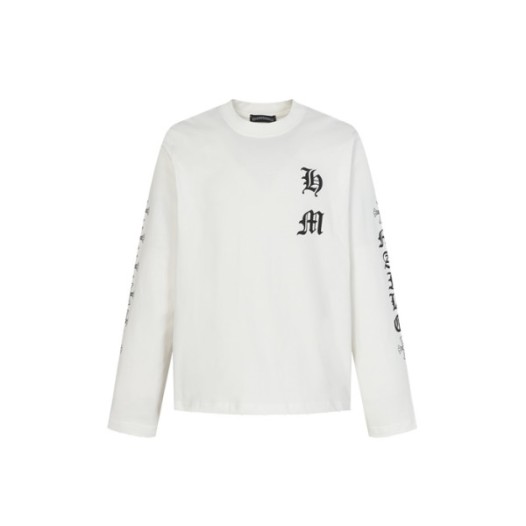 ❤크롬하츠 남성 라운드 긴팔티 - Chrome Hearts Mens Round Tshirt - chc8658x