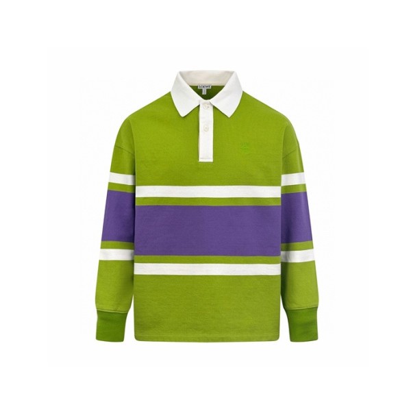 ❤로에베 남성 폴로 긴팔티 - Loewe Mens Polo Tshirt - loc8678x