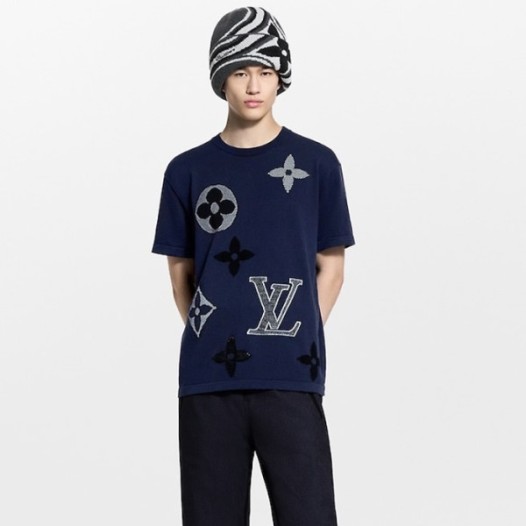 ❤루이비통 남성 피케 코튼 티셔츠 - Louis vuitton Mens Round Tshirt - lvc8694x