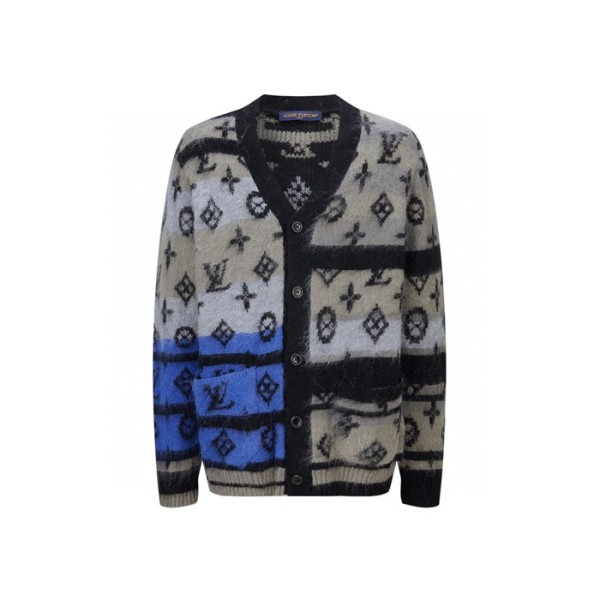 ❤루이비통 남성 브이넥 가디건 - Louis vuitton Mens Cardigan - lvc8704x
