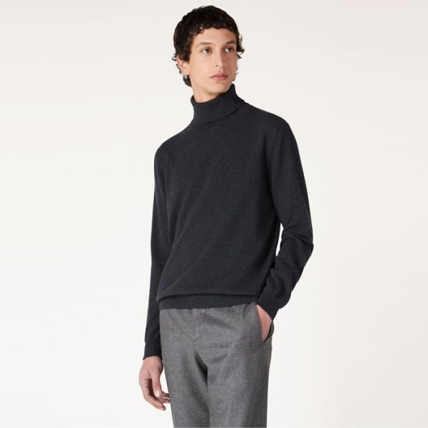 ❤로로피아나 남성 터틀넥 스웨터 - Loro Piana Mens Turtle-neck Sweater - lpc8714x
