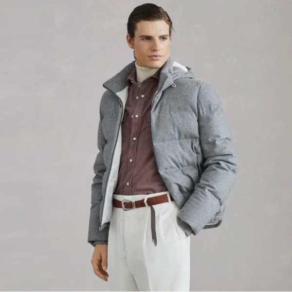 ❤브루넬로쿠치넬리 남성 다운 패딩 - Brunello Cucinelli Mens Down Padding - brc8718x