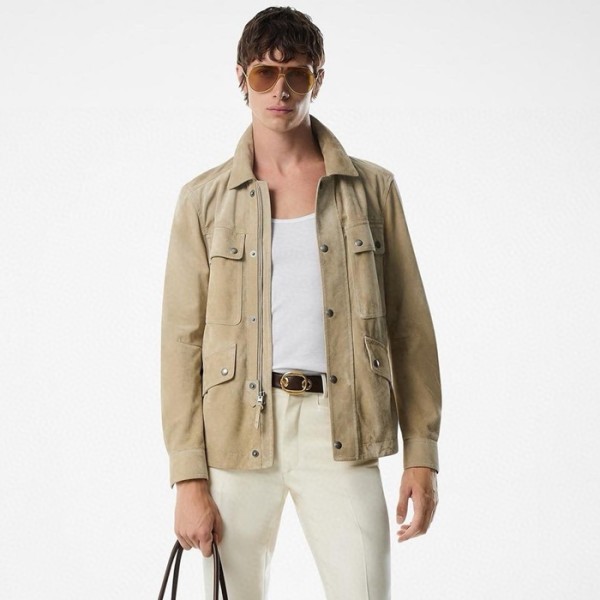 ❤톰포드 남성 가죽 자켓 - Tom Ford Mens Leather Jacket - toc8731x