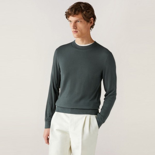❤로로피아나 남성 라운드 스웨터 - Loro Piana Mens Round Sweater - lpc8740x