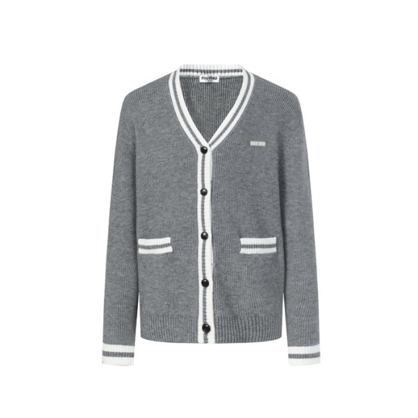 ❤미우미우 남성 브이넥 가디건 - Miumiu Mens V-neck Cardigan - mic8754x