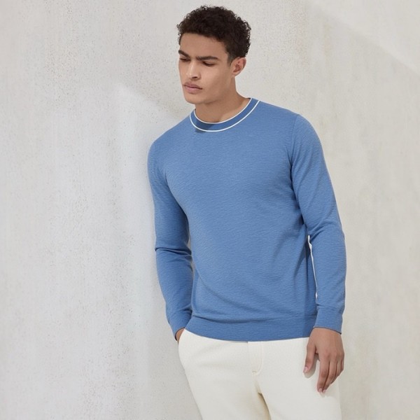 ❤브루넬로쿠치넬리 남성 라운드 니트 - Brunello Cucinelli Mens Round Knitwear - brc8760x