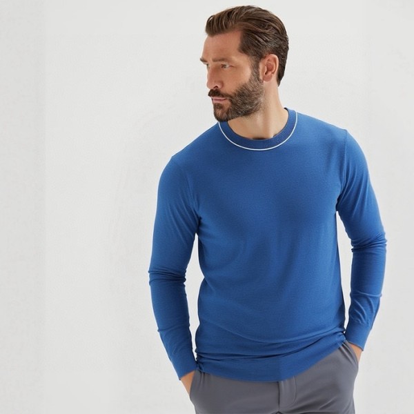 ❤브루넬로쿠치넬리 남성 라운드 니트 - Brunello Cucinelli Mens Round Knitwear - brc8761x